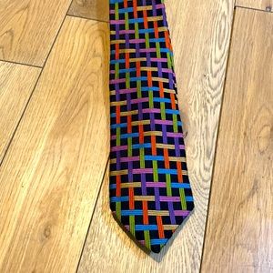 Beautiful and bright colorful Robert Talbot Tie.